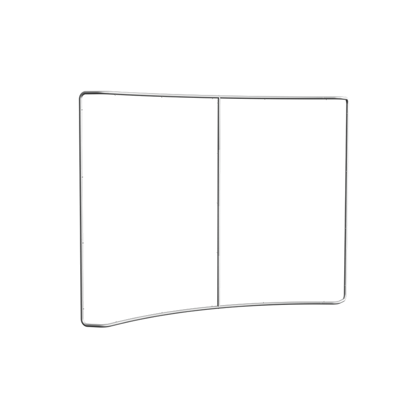 Curved Tension Fabric Display Frame
